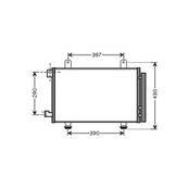 Condenseur de Climatisation pour FIAT SEDICI depuis 2007, OEM: 71747380, Neuf