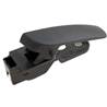 Poigne de porte arrire gauche pour FIAT QUBO 2008-2016, interne, Noire, Neuve