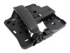 Poigne de porte coulissante gauche pour PEUGEOT 1007, 2005-2010, interne, Noire, Neuve