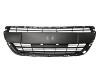 Grille calandre centrale pour PEUGEOT 208 phase 2 2015-2019 noire, Mod. ACTIVE, pare chocs avant