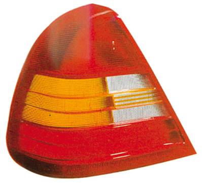 Feu arrière gauche pour MERCEDES (W180-202) CLASSE C 1993-1997, orange, Neuf