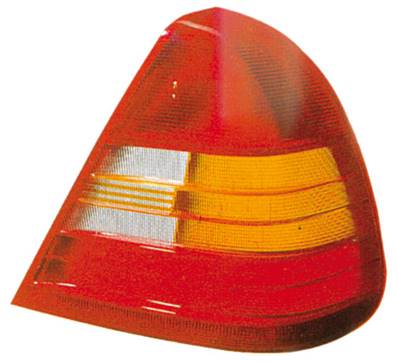 Cabochon Feu arrière droit pour MERCEDES (W180-202) CLASSE C 1993-1997, orange, Neuf