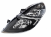Phare Optique avant gauche pour OPEL MOVANO II, 2010-2022, H7+H7, LED, feu de jour LED, avec moteur, noir, Mod. 2019>, pour véhicules avec éclairage directionnel dynamique, Neuf