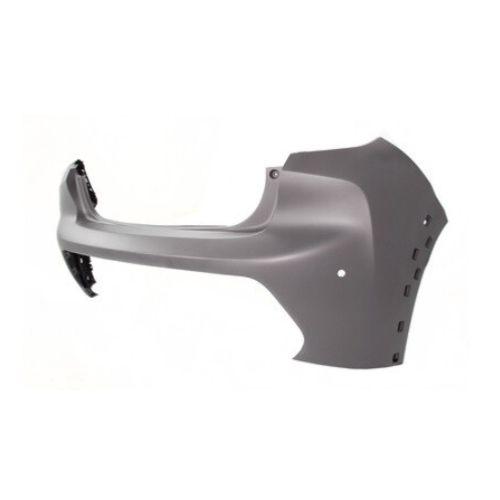 Pare-chocs arrière pour PEUGEOT 208 II phase 2 depuis 2023, avec trous radar + Supports + PARK ASSIST, trous caméra, Neuf à peindre