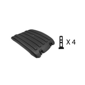 Pare-boue supérieur pour SCANIA SERIE R2010 2010-2014, bas, avec kit de tirants 200.15502, Neuf