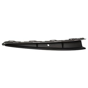 Moulure pare chocs avant gauche pour VOLKSWAGEN POLO VI phase 1, 2017-2021, Noir/chromé Neuve
