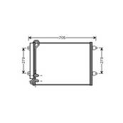 Condenseur de Climatisation pour VOLKSWAGEN PASSAT B6 2005-2010, OEM: 3C0820411G, Neuf