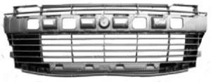 Grille de calandre centrale pour PEUGEOT 206 Plus (206+) 2009-2013, grise, pare chocs avant