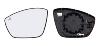 Miroir Glace rétroviseur gauche pour OPEL CORSA F 2019-2023, Système BLIS, dégivrant, à clipser, Neuf
