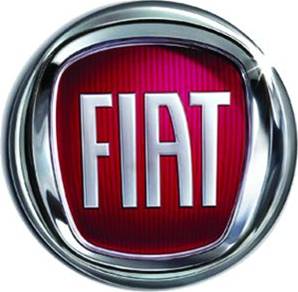 Logo emblème FIAT pare chocs avant pour FIAT 500 de 2007 à 2015 Neuf