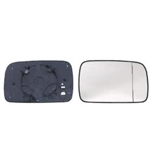 Miroir Glace de rétroviseur extérieur droit pour VOLKSWAGEN POLO III CLASSIC SW, 1996-1999, dégivrant, Neuf