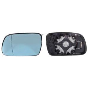Miroir Glace rétroviseur gauche pour PEUGEOT 407, 2004-2011, bleu, dégivrant, asphérique, Neuf