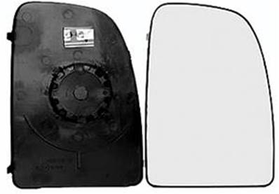 Miroir Glace rétroviseur droit PEUGEOT BOXER Camping-Car II ph.1, 2006-2014, supérieur à clipser