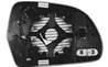 Miroir Glace rtroviseur gauche pour SKODA OCTAVIA II ph. 2 2009-2013, dgivrant, asphrique, Neuf