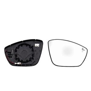 Miroir Glace de rétroviseur extérieur droit pour CITROËN C4 CACTUS phase 2, 2018-2020, BLIS, dégivrant, avec support de fixation, neuf