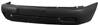 Pare chocs avant supérieur pour VOLKSWAGEN TRANSPORTER T4, 1996-2003, Mod. CARAVELLE, noir, Neuf