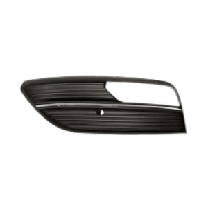 Grille de calandre gauche pour AUDI A3 III ph.1 (3 portes) 2012-2016, noire & chromée, trou feu AB