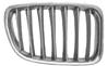 Grille de radiateur avant droite pour BMW X1 E84 ph. 1 2009-2012, chromé titane, Neuve