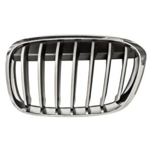 Grille radiateur avant gauche pour BMW X1 F48 depuis 2015, Mod. X-LINE, chromée/titane/noire, Neuve