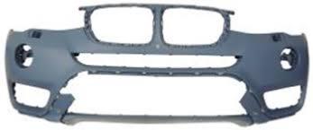 Pare chocs avant pour BMW X3 F25 2015-2017, avec trous lave-phares, Neuf à peindre