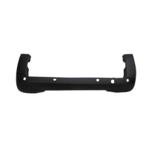 Pare-chocs arrière pour FIAT QUBO 2008-2016, noir, avec trous PDC, Mod. Hayon, Mod. Natural Power, Neuf