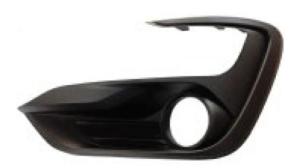 Grille avant gauche pour FORD KA depuis 2018, avec trou feu antibrouillard, Neuf