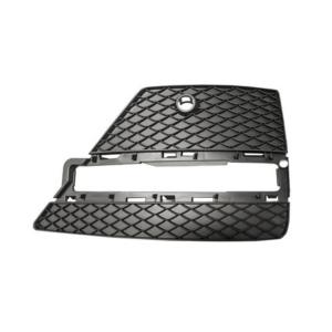 Grille de calandre gauche pour MERCEDES CLASSE ML/GLE, 2011-2015 (W166), mod AMG, trous feu diurne et radar, noire, pare chocs avant, Neuve