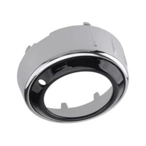 Cadre antibrouillard droit pour MITSUBISHI OUTLANDER 2010-2011, chromé/noir, Neuf