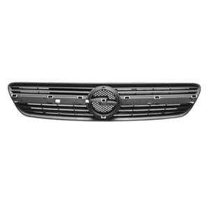 Grille de calandre supérieure pour OPEL MERIVA A phase 1, 2003-2006, sans logo, capot moteur, Neuve