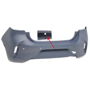 Pare chocs arrière pour OPEL CORSA F 2019-2023, 6 trous PDC, Mod. GS LINE, trou caméra, Neuf à peindre