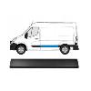 Moulure baguette latérale gauche pour NISSAN NV400 depuis 2011, châssis court, 124 cm, Neuve