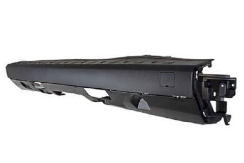 Pare chocs arrière inférieur pour RENAULT KANGOO III phase 1 depuis 2021, noir gaufré, Mod. VAN, Neuf