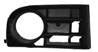 Grille calandre droite VOLKSWAGEN GOLF V 2003-2008 noire, trou antibrouillard (2B), pare chocs avant