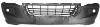 Pare-chocs avant pour VOLKSWAGEN CRAFTER phase 2 2011-2017, trous feu antibrouillard, avec grille, cache crochet, gris foncé gaufré, Neuf