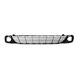 Grille de calandre inférieure pour DACIA LODGY phase 1, 2012-2017, noire, trous feux antibrouillard