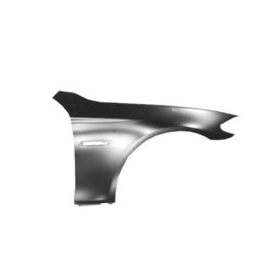 Aile avant droite pour BMW Serie 5 F10N, 2013-2016, trou feu clignotant, en aluminium, Neuve à peindre