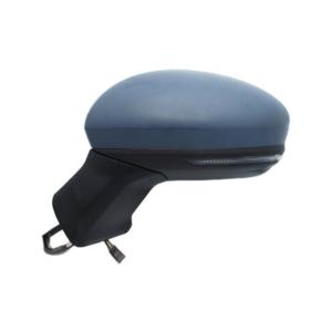 Rétroviseur gauche pour MITSUBISHI ASX 2023-2024, électrique, chauffant, rabattable, asphérique, avec feu LED, 10 PIN, Neuf à peindre