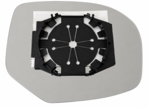 Miroir Glace rétroviseur gauche pour SUZUKI SWIFT II phase 1, 2010-2013, fixation ronde, Neuf