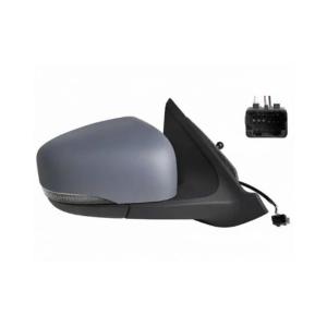 Rétroviseur droit pour DACIA SPRING depuis 2021, mécanique, avec feu et sonde température, 4 PIN, Neuf à peindre