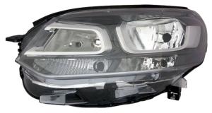 Phare Optique avant gauche pour OPEL VIVARO III depuis 2019, fond noir, H1+H7+W5W+W21W+PY21W, Neuf