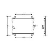 Condenseur de Climatisation pour PEUGEOT BOXER I ph.1 1994-2002, OEM: 13128570, Neuf