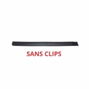 Moulure baguette latérale sur porte avant droite pour PEUGEOT PARTNER I phase 2, 2002-2008, RANCH, Noire, sans clips, Neuve