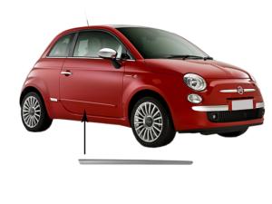 Moulure porte avant droite pour FIAT 500 phase 2 depuis 2015 >, baguette Neuve à peindre