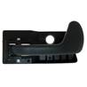 Poigne de porte avant / arrire gauche pour FIAT PUNTO I 1993-1999, interne, Noire, Neuve
