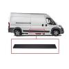 Moulure baguette centrale sur porte latérale droite pour FIAT DUCATO III phase 2, depuis 2014, châssis moyen-long, Noire, 140cm, Neuve