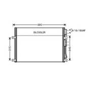 Condenseur de Climatisation pour JEEP COMMANDER depuis 2006, OEM: 55116928, Neuf