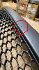 OCCASION - Pare chocs avant pour RENAULT TRAFIC 3 phase 1 2014-2019, noir