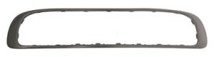 Enjoliveur grille calandre inférieure pour MINI R56/R57 de 2011 à 2014, ONE/COOPER, modèle CHROME LINE, moulure neuve à peindre