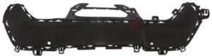 Spoiler arrière pour PEUGEOT 208 II phase 1 2019-2023, trous radar, noir mat, Neuf