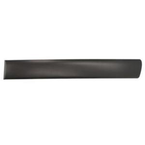 Moulure baguette latérale sur porte arrière gauche pour PEUGEOT PARTNER I phase 2, 2002-2008, avec clips, Noire, hauteur 12cm, Neuve